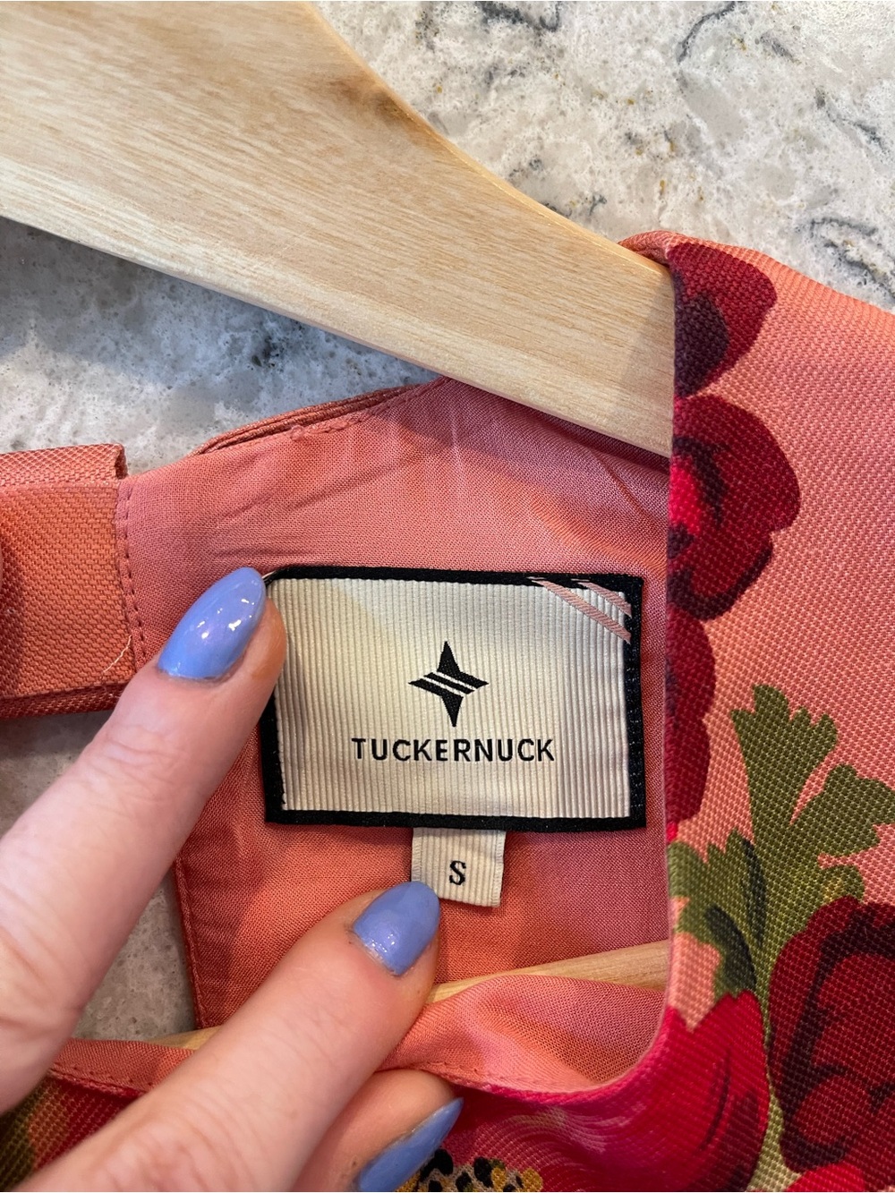 Tuckernuck Coral Poppy Portia Maxi Dress - Picture 9 of 11